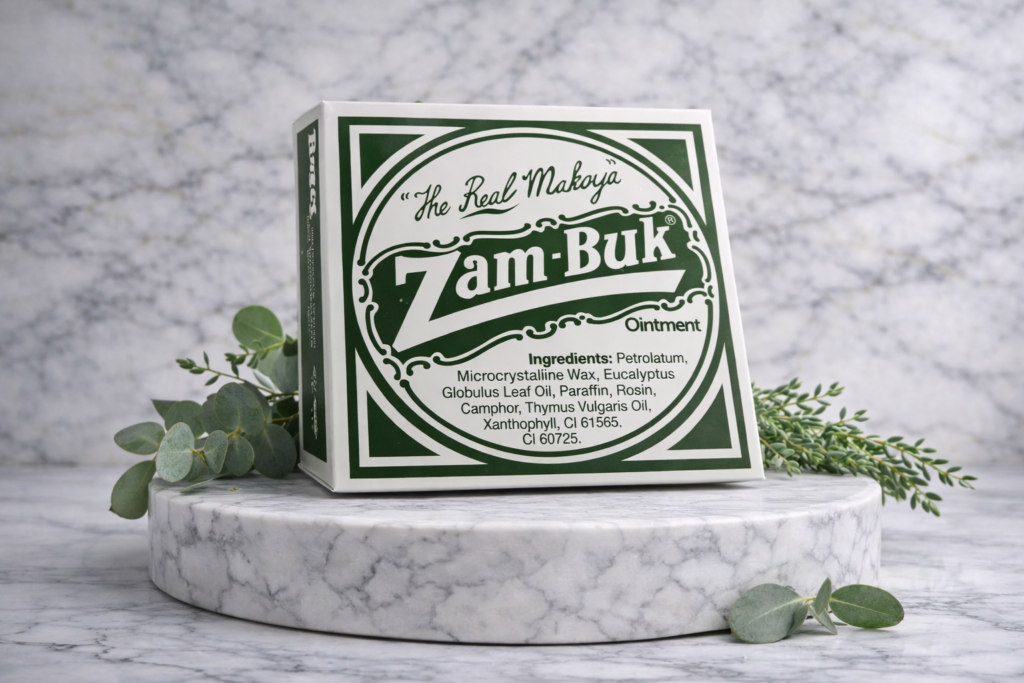 Zam-Buk op sokkel natuurgeneesmiddel te koop bij Kaliboem.nl